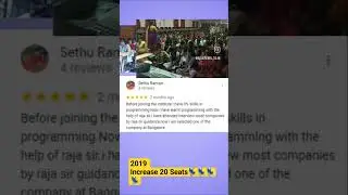 Blue Pearl Computer Education from 2017 to 2024 5student💺 Now one Batch 50students💺 capacity Madurai