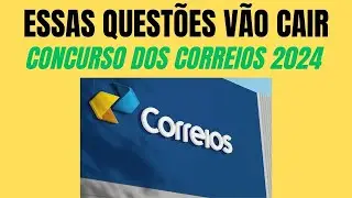 QUESTÕES - AGENTE DOS CORREIOS - CARTEIRO