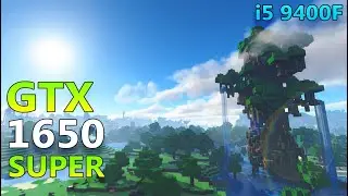 GTX 1650 SUPER | MINECRAFT WITH 6 MODS | BENCHMARK | i5 9400F