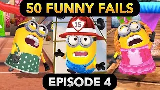 Minion Rush 50 FUNNY FAILS (Episode 4) | The Mall, Prison, Super Silly Fun Land