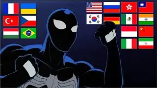 "GET BACK HERE, SHOCKER!" in Different Languages | Spider-Man: The Animated Series (1994)
