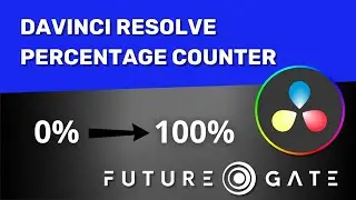 How to Create an Animated Percentage Counter in DaVinci Resolve (Quick & Easy)