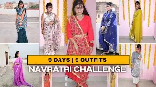 9 Outfits Challenge | #themayavlog #maya