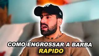 COMO ENGROSSAR A BARBA RAPIDO | BARBA PRETA
