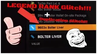 DYING LIGHT: HOW TO MAX LEGANDARY RANK + DUPLICATION GLITCH!!! *WORKING