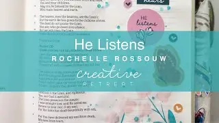 He listens | Biblejournaling with Rochelle