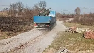 крайний рейс. дорога выдержала.