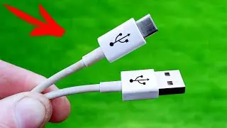 Few people know about this function of the USB CABLE!!!