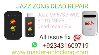 HOW TO UNLOCK JAZZ MF673 / JAZZ WINGLE AND MF25 MF13 900E DISCONNECT NO SERVICE FIX FILE