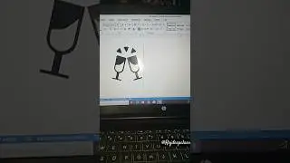 🥂 Wine glass in Ms word l word shortcut l #computer #youtubeshorts