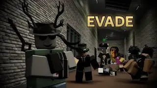 играем evade roblox