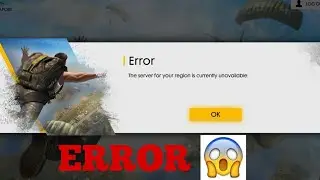 Free Fire ( Gaming ): Server currently unavailable