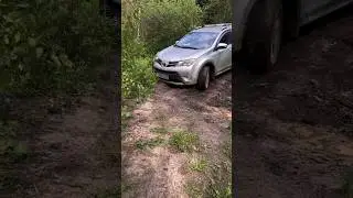 Давай за мной я знаю короткую дорогу - кричали джиперы владельцу Toyota Rav4