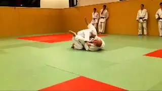 Ude Gatame ou Variante Juji Gatame selon manu
