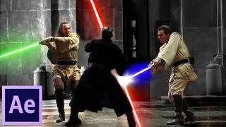 After Effects Tutorial: Lightsaber Effect