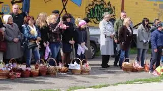 У Ржищеві освячення пасок відбулося українською мовою УПЦ КП