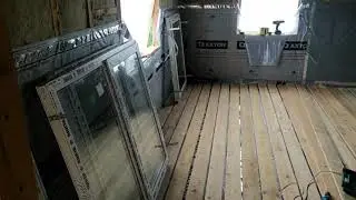 Строительство летнего домика в одни руки. часть 2