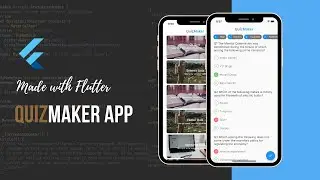 Build a Quiz Maker App with Flutter & Firebase Part 2/3 | Flutter Tutorial For Beginners