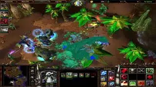 Warcraft 3 Frozen Throne Act Two: Old Hatreds Rexxar Campaign My Full Gameplay Hard Part 7