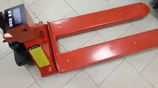 Тележка рохля гидравлическая с весами CW-2 г/п 2,5 тонны