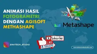 Animasi Foto Udara dari Agisoft Metashape untuk Nilai Plus Presentasi ke Client