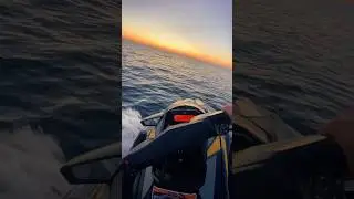 Moment magique en jetski 🥰 #sunrise #sunset #jetski #lifestyle