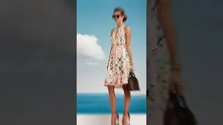 Ультрамодные летние платья в стиле LV! ч.45