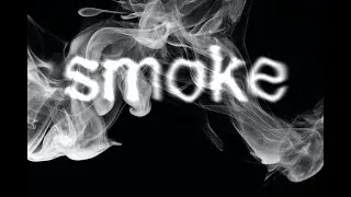 Smoke Text Effect Photoshop
