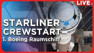 LIVE: 1. Boeing Starliner Crew Raketenstart mit Atlas V Rakete für die NASA zur ISS