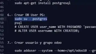 Como instalar Odoo 10 en ubuntu server