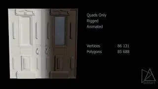 3D Double Doors