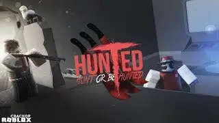 Играем в роблокс с другом в режиме Hunted!