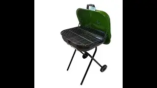 Facrory direct sell suitcase portable folding BBQ grill for outdoor use