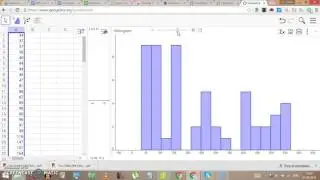Geogebra - comparing 2 datasets