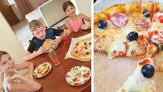 Наше первое сентября. Распаковка вещей для Марка. Готовим вкуснейшую пиццу. Готовимся к школе.