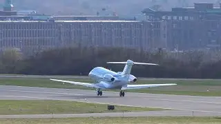 Pilatus PC-24 Takeoff [4K Plane Spotting Video]