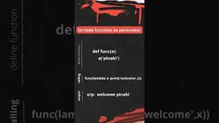 Anonymous function(lambda)| python series-07 | Function in python | python programming zero to pro |