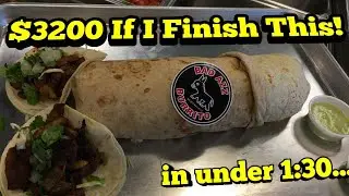 $3200 To Eat A Burrito | ManVFood | Baddazz | Texas