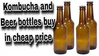 Beer and Kombucha Bottles buy at a cheap price. buy strong glass Bottles