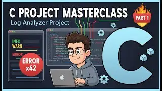 C Programming Project Masterclass 🔥 | Introduction to Log Analyzer | Real-World C Project Tutorial