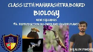 Part2 | Xenogamy | Biotic Agents | Entomophily | Ornithophily | Chiropteryphily | By Alok Pandey|RST