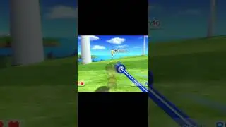 My Broken WiiMote Won Me this Game (Wii Sports - Swordplay: Showdown) #shorts