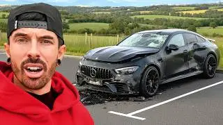 I REBUILT MY WRECKED MERCEDES AMG GT63E