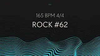 Drum Track #62 – Rock Groove 165 BPM | Base Épica para Improvisar Guitarra Eléctrica 🔥
