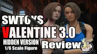 SWTOYS Jill Valentine 3.0 Hidden Version 1/6 Figure Review Resident Evil 3