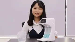 F12 Automatic temperature measure&hand disinfection machine