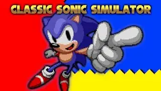 JOGANDO CLASSIC SONIC SIMULATION ALL LEVELS