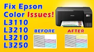 How to Fix Ink Issues on Epson L3210, L3250, L3110, L3150, and Similar Models | Easy Solution.