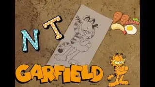 Como dibujar a Garfield - Fácil y rápido 😺
