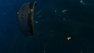 Kite and Drone FPV - Corsica - Vantage and Su2 kiteboards